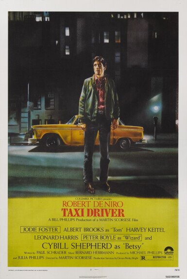 View full screen - View 1 of Lot 29. Taxi Driver (1976).