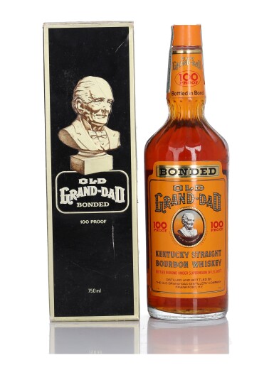 View full screen - View 1 of Lot 230. Old Grand-Dad 100 Proof 1971 (1 Bottle 75cl).