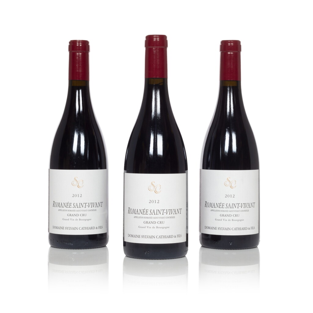 View full screen - View 1 of Lot 8191. Romanée St. Vivant 2012 Sylvain Cathiard (3 BT).