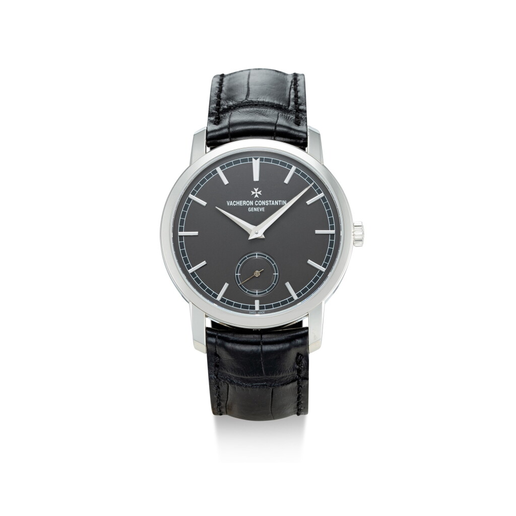 View full screen - View 1 of Lot 356. VACHERON CONSTANTIN | TRADITIONNELLE, REFERENCE 82172, A PLATINUM WRISTWATCH, CIRCA 2020.