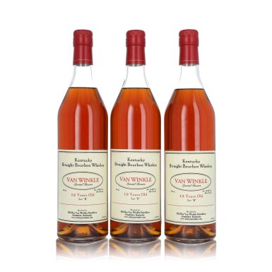 View full screen - View 1 of Lot 83. Van Winkle 12 Year Old Special Reserve Lot "B" 90.4 proof NV (3 BT75).