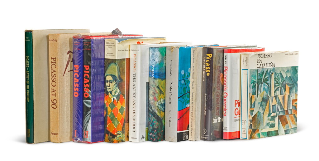 View full screen - View 1 of Lot 149. VARIOUS AUTHORS | A COLLECTION OF BOOKS: PICASSO AND HIS ARTISTIC PRACTICES.
