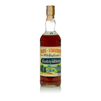 View full screen - View 1 of Lot 75. Pride of Strathspey Gordon & MacPhail 48 Year Old 40.0 abv 1938 (1 BT 75cl).