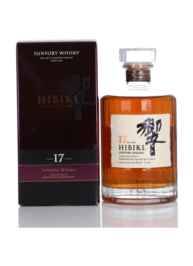 View full screen - View 1 of Lot 68. Hibiki 17 Year Old 43.0 abv NV (1 BT 75cl).