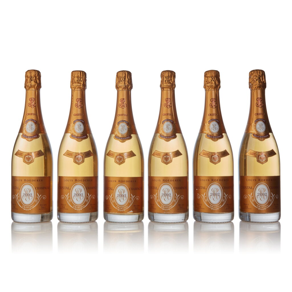View full screen - View 1 of Lot 173. Louis Roederer, Cristal Brut 2002 (12 BT).