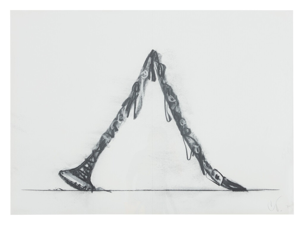 View full screen - View 1 of Lot 179. CLAES OLDENBURG & COOSJE VAN BRUGGEN | SOFT CLARINET FOLDED.