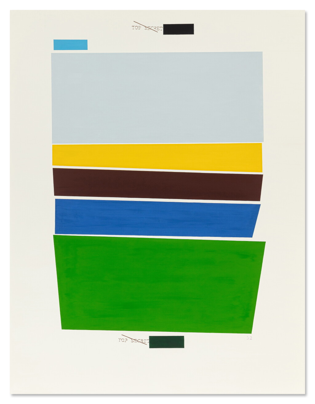 View full screen - View 1 of Lot 128. TOP SECRET, blue.