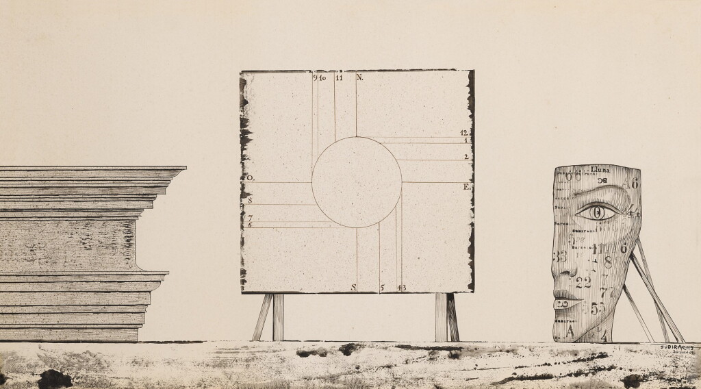 View full screen - View 1 of Lot 17. Untitled (Architectural Study).