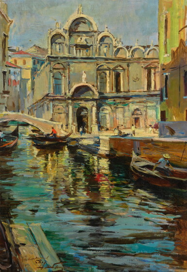 View full screen - View 1 of Lot 112. DMITRI NALBANDIAN | VIEW OF VENICE.