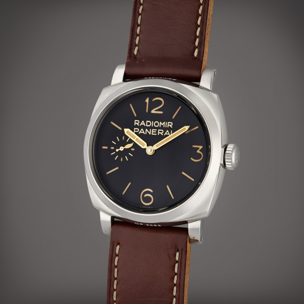 View full screen - View 1 of Lot 283. Reference PAM 000399 Radiomir 1940 | A limited edition stainless steel wristwatch, Circa 2013 | The Hammer Collection .