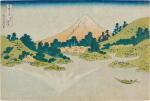 Katsushika Hokusai (1760-1849) | Reflection in Lake at Misaka in Kai Province (Koshu Misaka suimen) | Edo period, 19th century