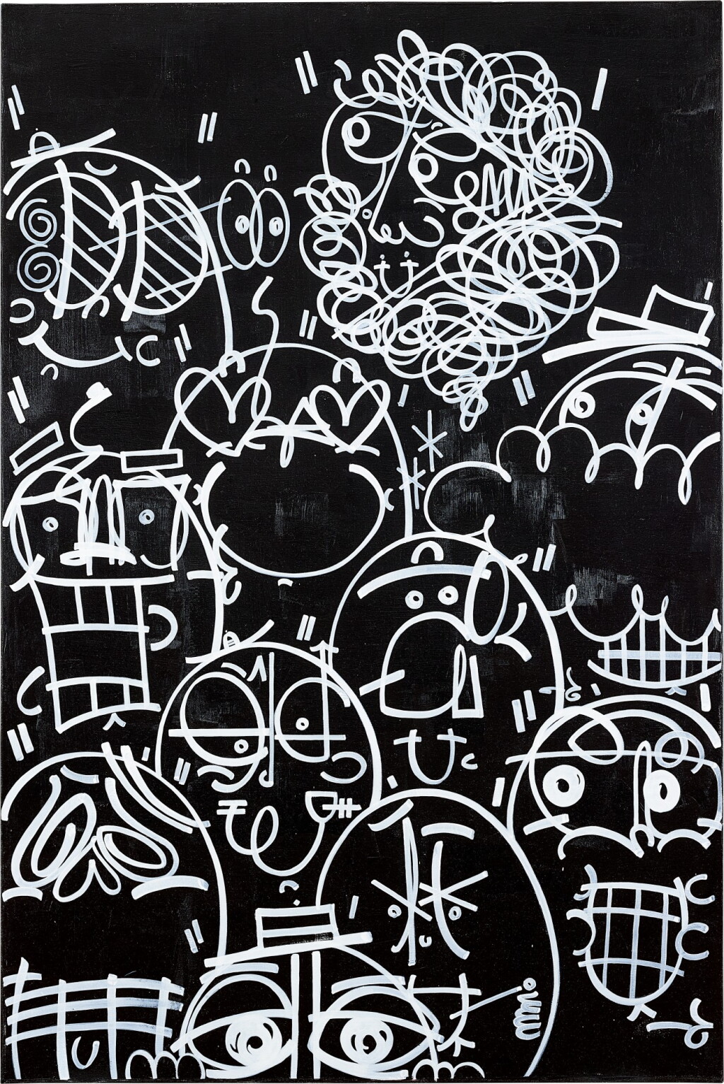 View full screen - View 1 of Lot 516. Timothy Curtis 蒂莫西·柯蒂斯 | Faces in the Smoke (SCI Somerset) 煙霧中的面孔 (SCI 薩默塞特).