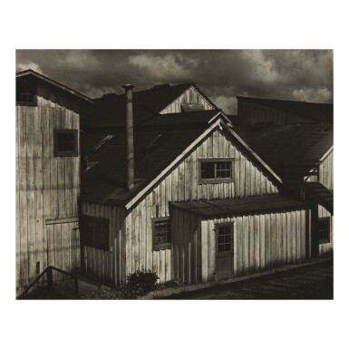 View full screen - View 1 of Lot 134. ALMA LAVENSON | 'CANNERY BLDGS, MONTEREY'.