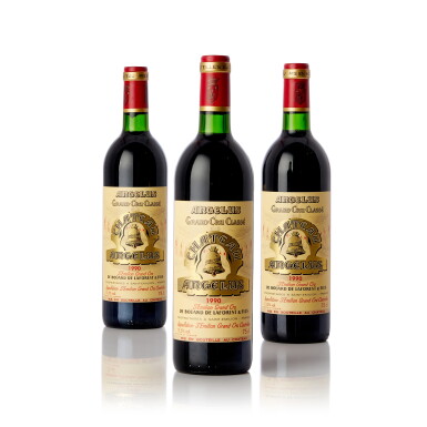 View full screen - View 1 of Lot 9762. Château Angélus 1990 (6 BT).