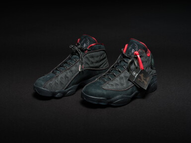 View full screen - View 1 of Lot 8. Size 9.5 | The Christopher Wallace Air Jordan XIII.