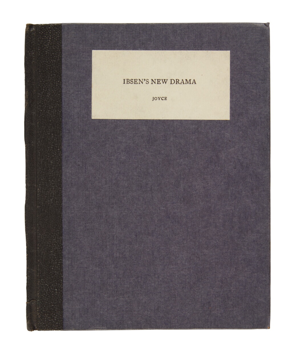 View full screen - View 1 of Lot 147. Joyce, James | No. 21 of 40 copies of the first edition of Joyce's Ibsen's New Drama.