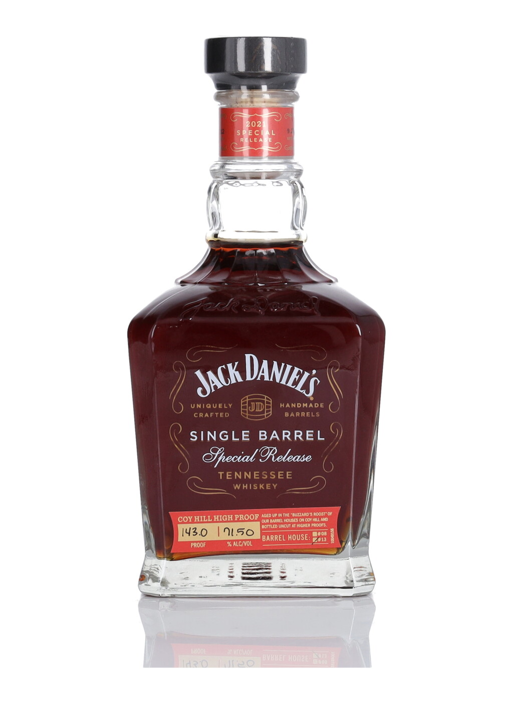 View full screen - View 1 of Lot 208. Jack Daniel's Single Barrel 143 Proof 2012 (1 BT 75cl).
