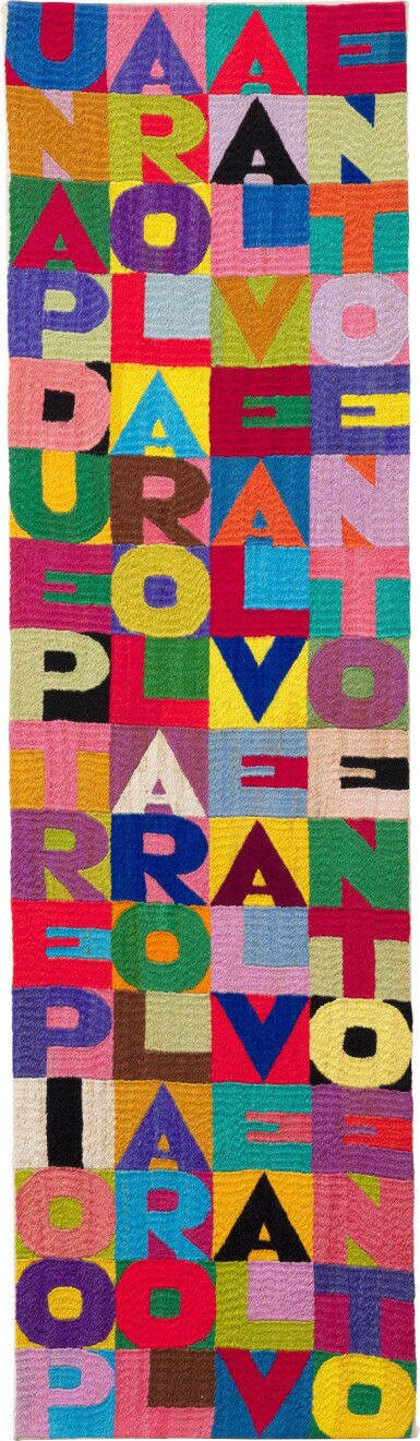 View full screen - View 1 of Lot 83. Una parola al vento, due parole al vento, tre parole al vento, 100 parole al vento.