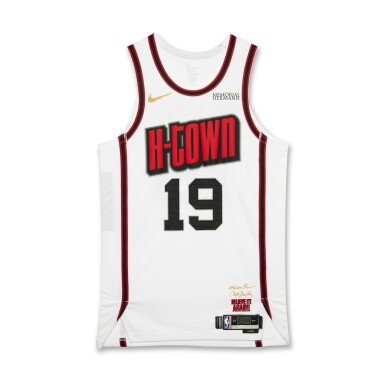 View full screen - View 1 of Lot 178. Nate Williams Houston Rockets 2024-2025 Game Issued City Edition Jersey | Probable Wear.