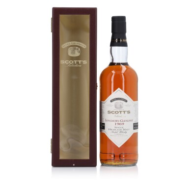 View full screen - View 1 of Lot 322. Longmorn Scott's Selection 57.5 abv 1969 (1 Bottle 75cl).