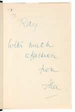 FLEMING | Goldfinger, 1959, first edition, presentation copy inscribed to Raymond Chandler