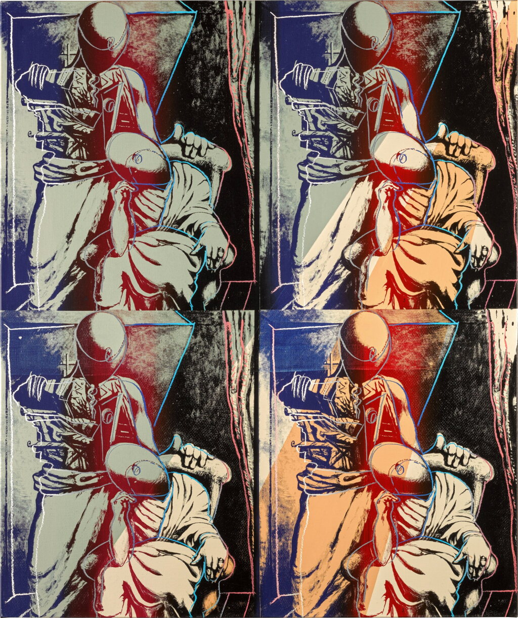 View full screen - View 1 of Lot 49. The Poet and His Muse (After de Chirico).