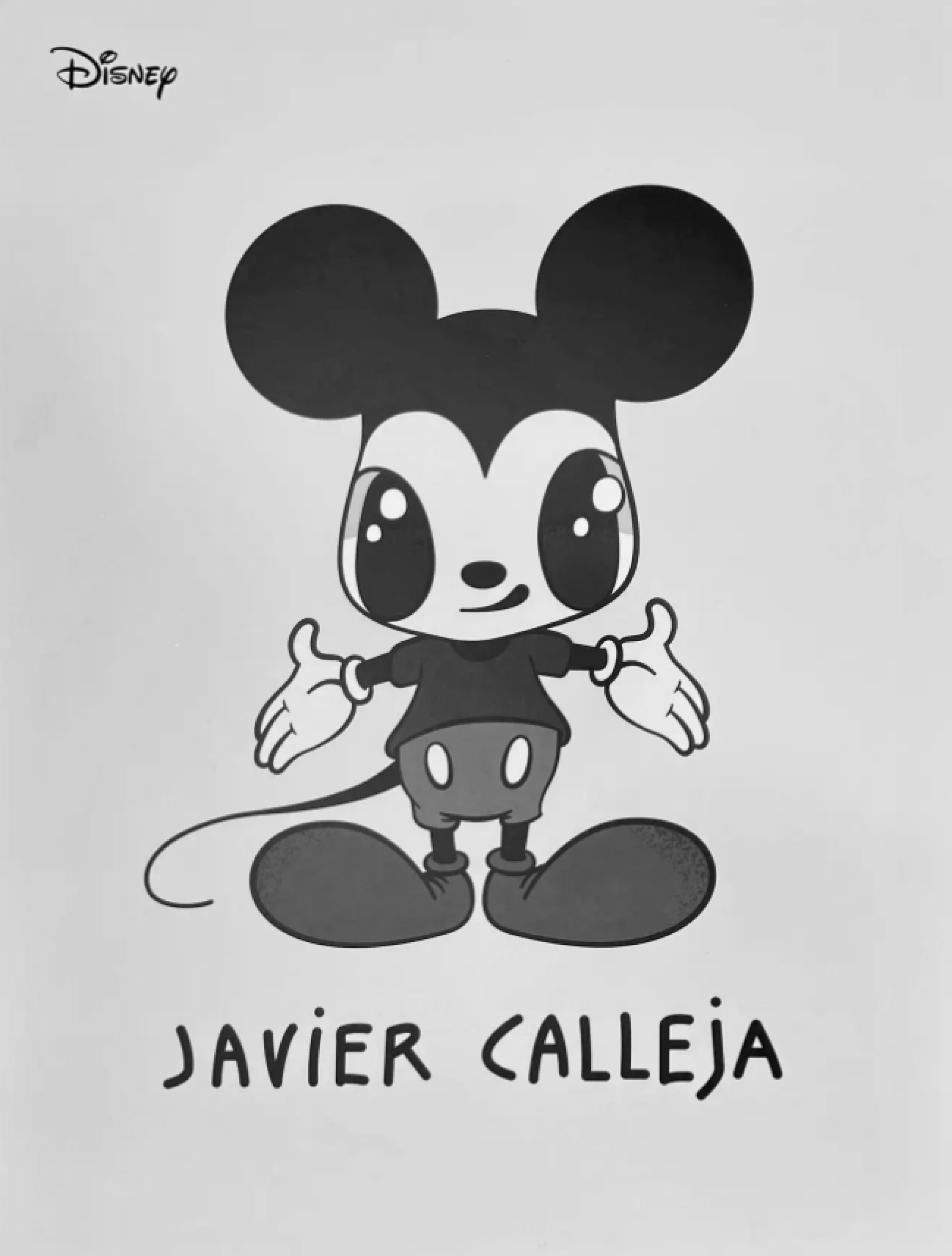 Walt Disney, Javier Calleja Little Mickey Grey Available For 
