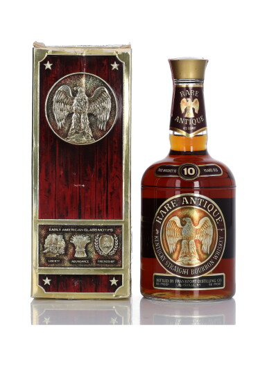 View full screen - View 1 of Lot 380. Rare Antique 10 Year Old 86 Proof NV (1 Bottle 4/5 Quart).