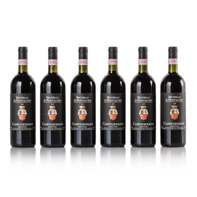 View full screen - View 1 of Lot 673. Brunello di Montalcino 1997 Campogiovanni (6 BT).