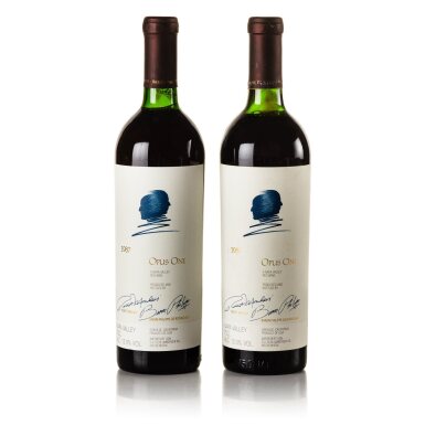 View full screen - View 1 of Lot 311. Opus One 1987 (2 BT).