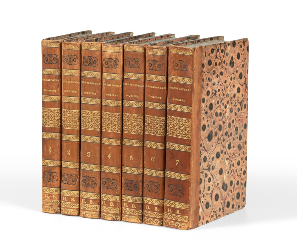 View full screen - View 1 of Lot 115. Correspondance d'Orient, 1830-1831, Paris, Ducollet, 1833-1835. 7 volumes..