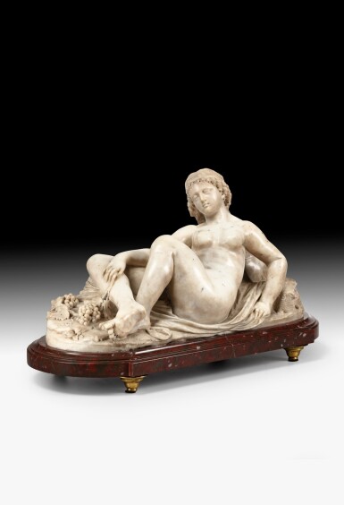 View full screen - View 1 of Lot 54. Reclining Nymph.