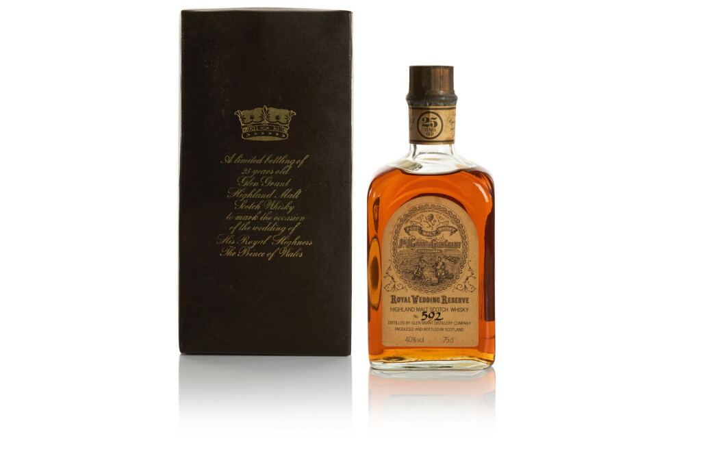 View full screen - View 1 of Lot 210. GLEN GRANT ROYAL WEDDING RESERVE 25 YEAR OLD 40.0 ABV NV .