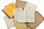 Peter Ustinov. Set of three screenplays | Peter Ustinov. Ensemble de trois scénarios.