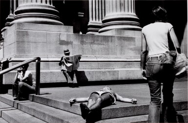 View full screen - View 1 of Lot 60. JOSEF KOUDELKA | 'USA: NEW YORK CITY, METROPOLITAN MUSEUM', 1975.