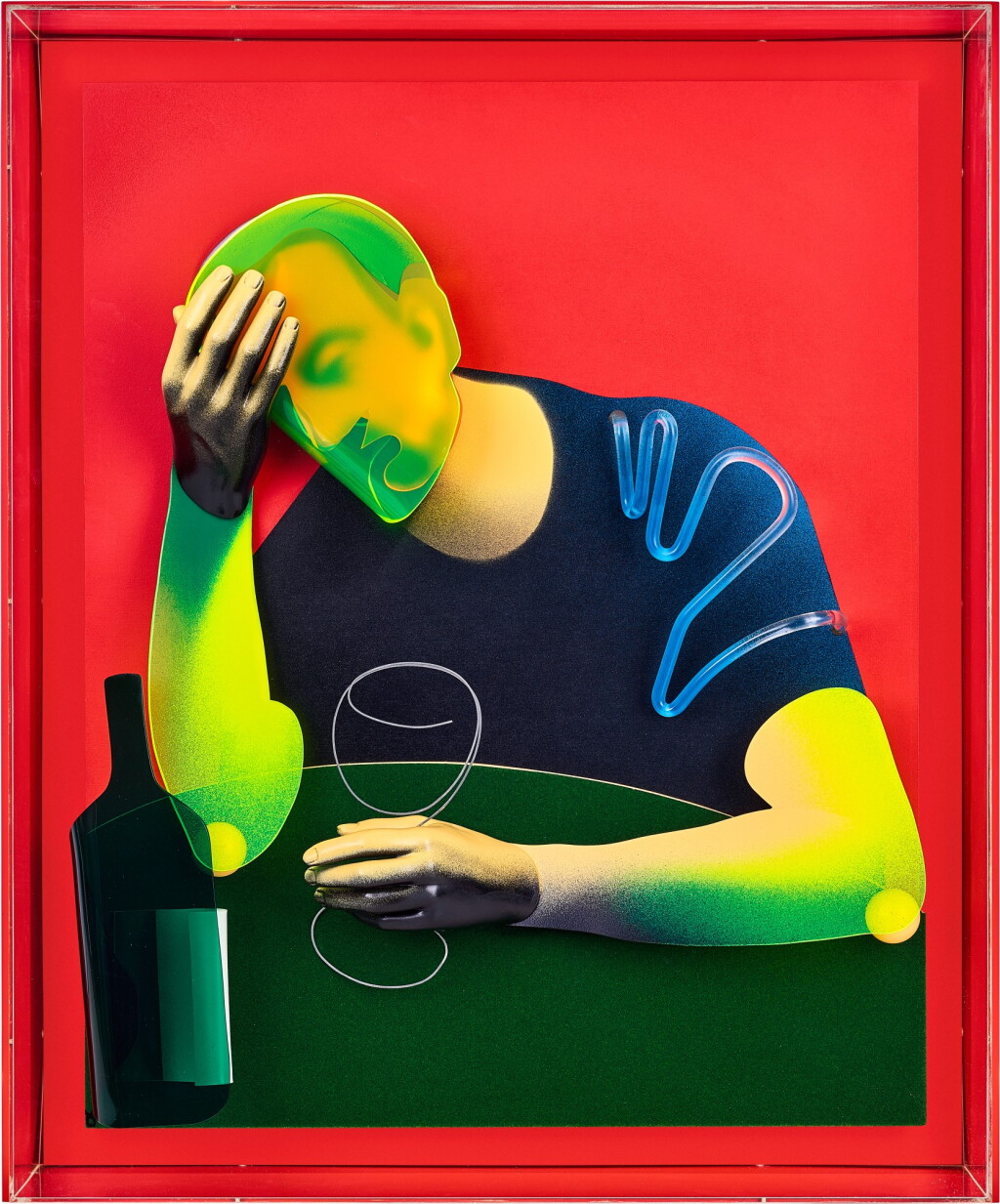 View full screen - View 1 of Lot 2088. Adam Neate 亞當.尼特 | The Wine Drinker 飲者.