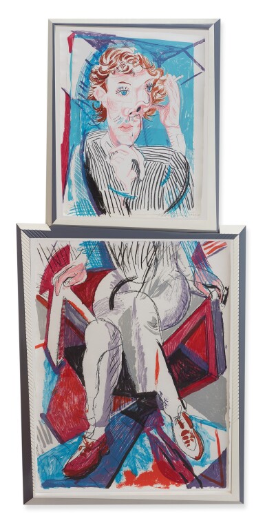 View full screen - View 1 of Lot 42. DAVID HOCKNEY | AN IMAGE OF GREGORY (MUSEUM OF CONTEMPORARY ART, TOKYO 276).