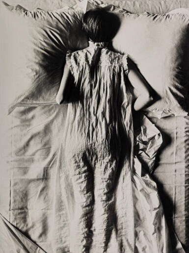 View full screen - View 1 of Lot 30. IRVING PENN | 'GIRL IN BED (JEAN PATCHETT)', NEW YORK, 1949.