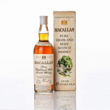 View full screen - View 1 of Lot 6190. The Macallan 80 Proof 1956 (1 BT75).