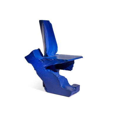 View full screen - View 1 of Lot 1111. Blue Chair.