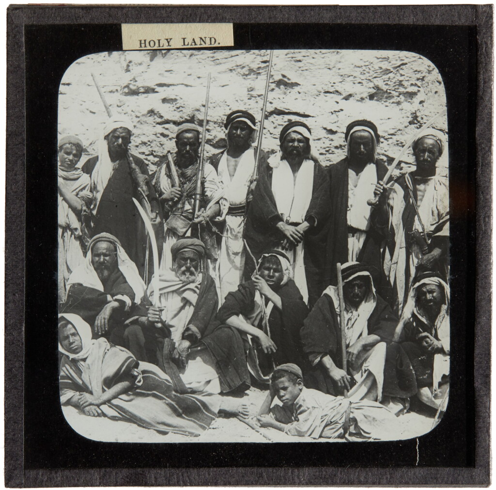View full screen - View 1 of Lot 55. Palestine | A box of 72 glass magic lantern slides of the Holy Land, early 1900s.