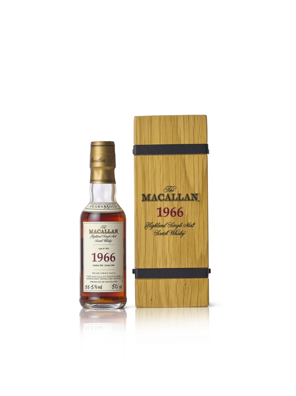 View full screen - View 1 of Lot 4019. The Macallan Fine & Rare 35 Year Old 55.5 abv 1966 (1 BT05).