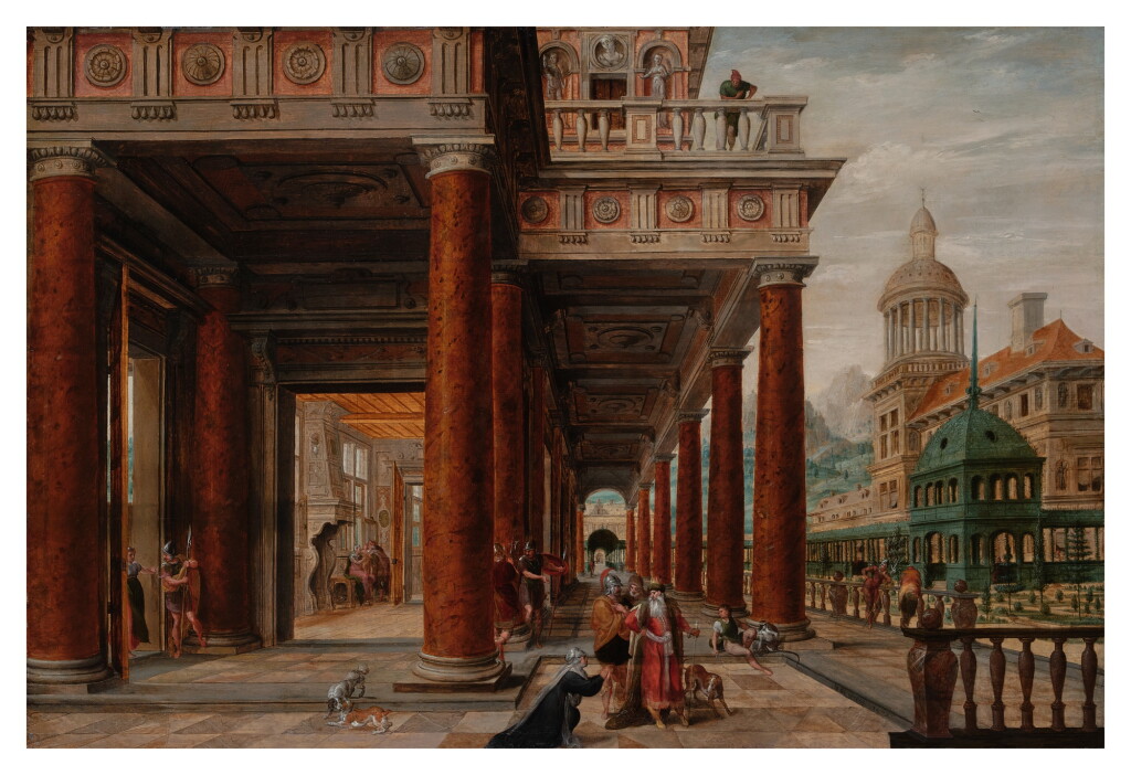 View full screen - View 1 of Lot 107. The Emperor Trajan and the widow.