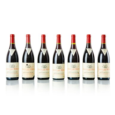 View full screen - View 1 of Lot 377. Châteauneuf du Pape, Château Rayas 2001 (7 BT).