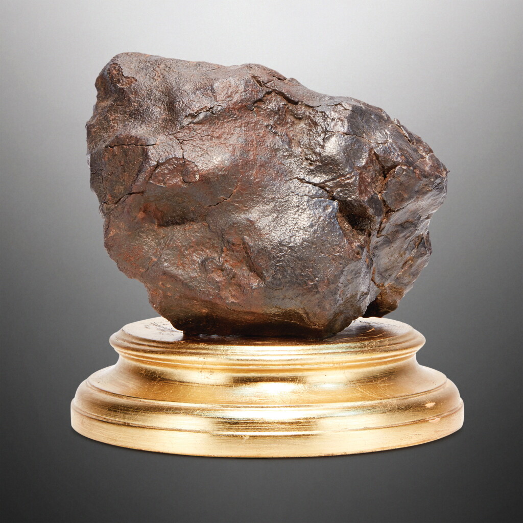View full screen - View 1 of Lot 126. Unclassified Meteorite With Orientation.