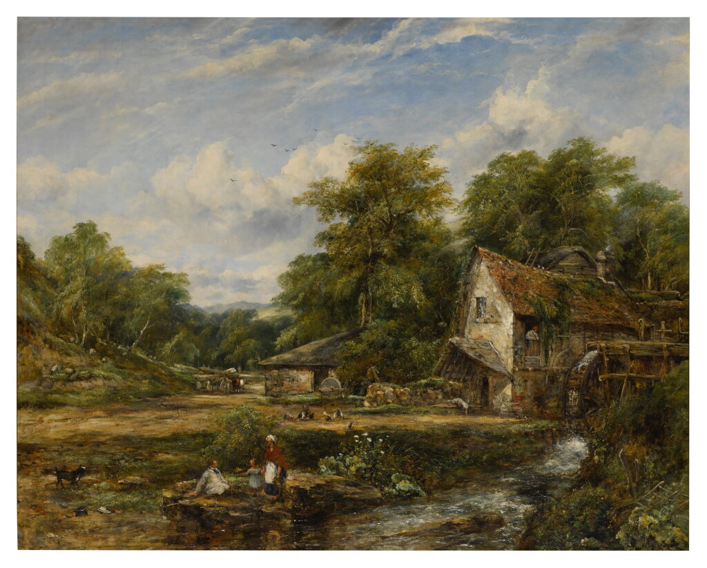 View full screen - View 1 of Lot 181. FREDERICK WATERS WATTS | THE WATERMILL.