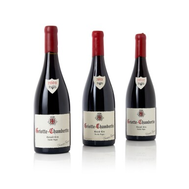 View full screen - View 1 of Lot 375. Griottes Chambertin 2009 Domaine Fourrier (3 BT).