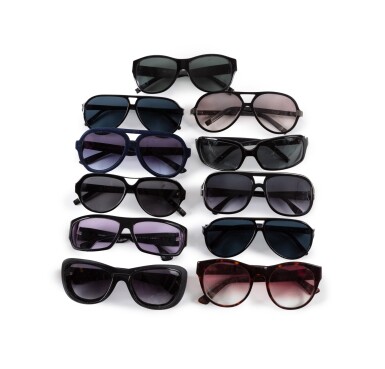 View full screen - View 1 of Lot 33. A group of twelve various designer sunglasses.