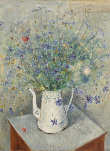 View full screen - View 1 of Lot 293. Still Life with Cornflowers.