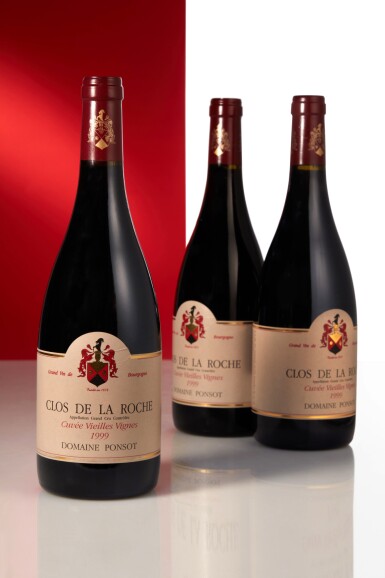 View full screen - View 1 of Lot 93. Clos de la Roche, Cuvée Vieilles Vignes 1999 Domaine Ponsot (12 BT).